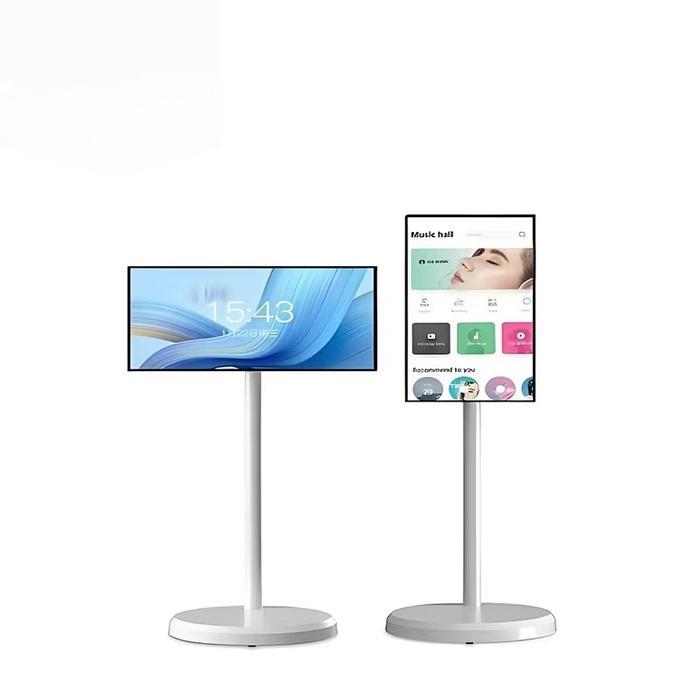 Boe Portable Smart Tv 21.5/24/27/32 Inch Touch Screen Mobile Movable Hot Sale Rechargeable Lcd Tv Fo