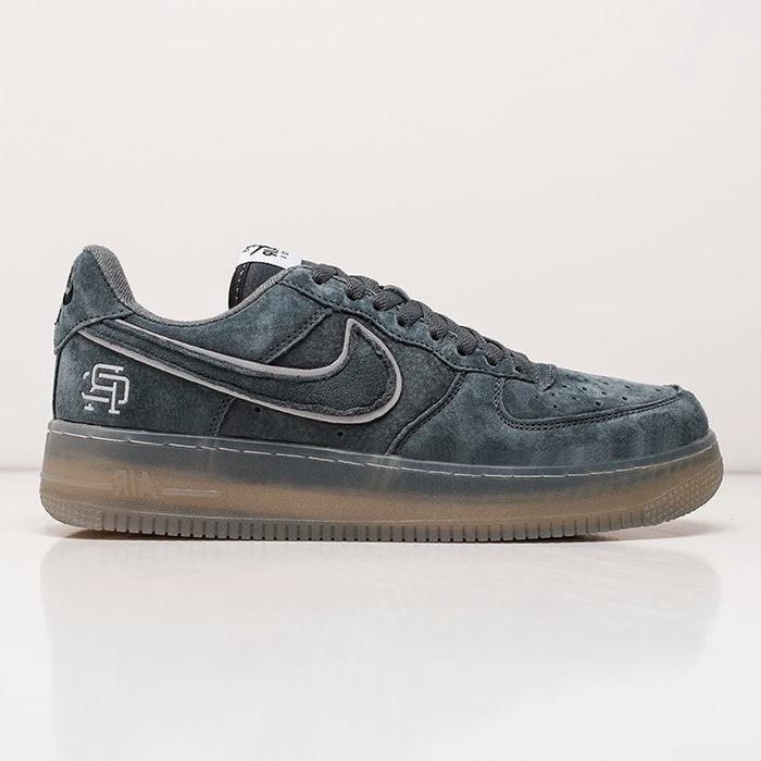 Sepatu Nike Air Force 1 Mid Reigning Champ Grey BNIB