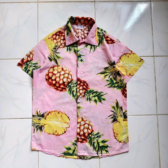 Anhelon Kemeja Hawaiian Pendek