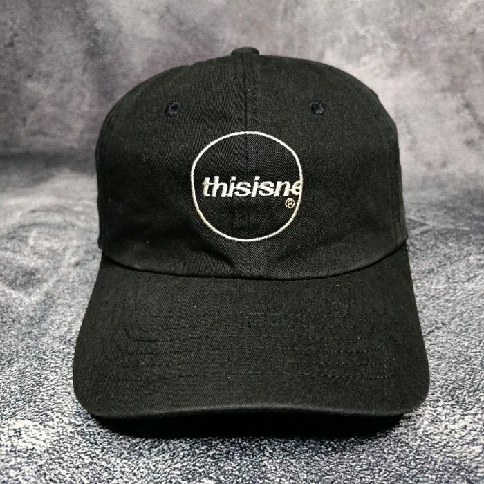 Digidegu Topi thisisneverthat - Streetwear - Simple Cap - Hitam