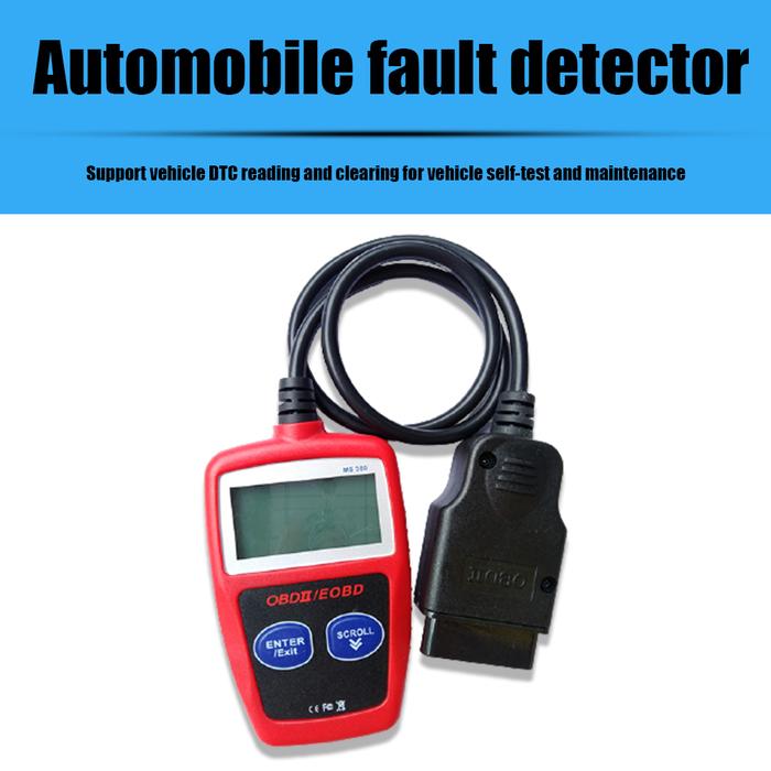 MS309 LCD OBD2 Scanner Six-languages Automotive Scanner Engine