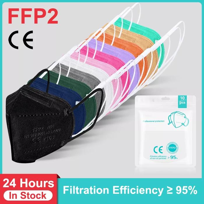 Fashion Mascarillas FFP2 NR Adult Filtering Half Face Mask