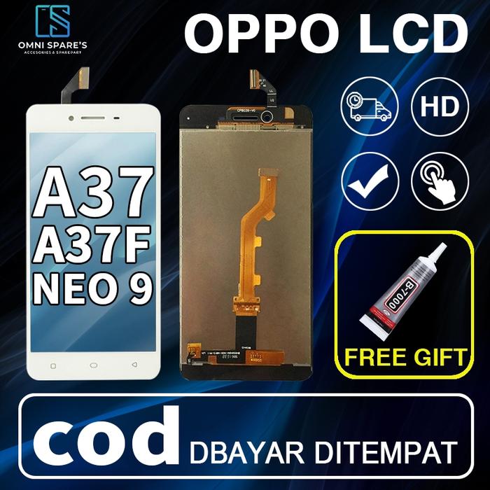 LCD FOR OPPO A37/A37F/NEO 9 FULLSET  LAYAR HP TOUCHSCREEN