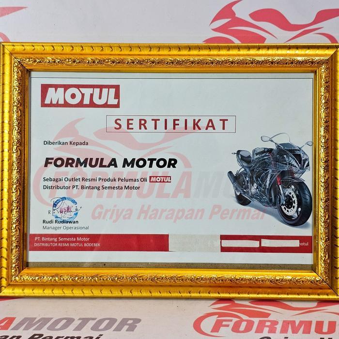 Motul 7100 4T 1Liter All Series (Full Synthetic + Ester) Oli Mesin Premium Motor Sport/Moge 4Tak [Or