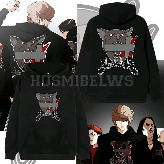 Hoodie jaket godd dog komik webtoon ukuran reguler || HUSMIBELWS