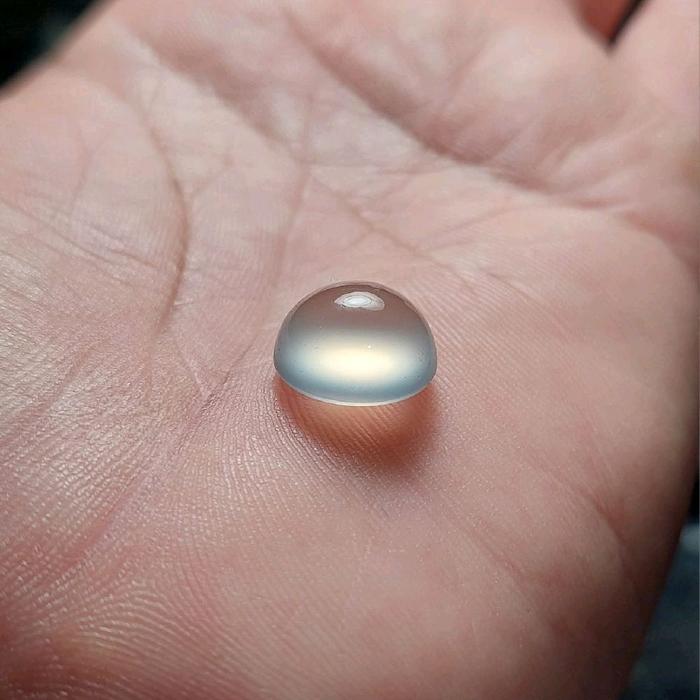 Batu anggur giwang anggur chalcedony cat eye natural giwang ajib