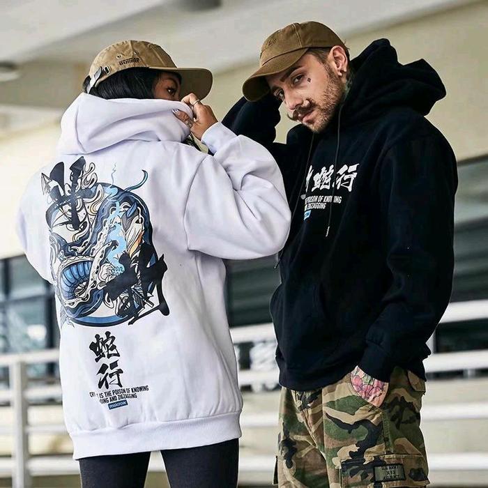 Hoodie Snake Poison Hoodie Cowok Cewek Snake Poison Jaket Unisex Hoodie Distro