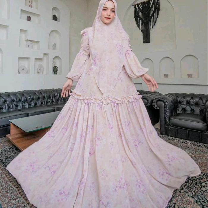KINARA SERIES BY MARIANI FASHION/ GAMIS SYARI CERUTY ORIGINAL MARIANI