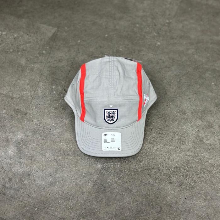 TOPI PALACE ENGLAND UNSTRUCTURED CAP GREY 100% ORIGINAL