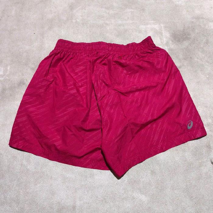 Celana pendek olahraga lari running wanita pink bekas