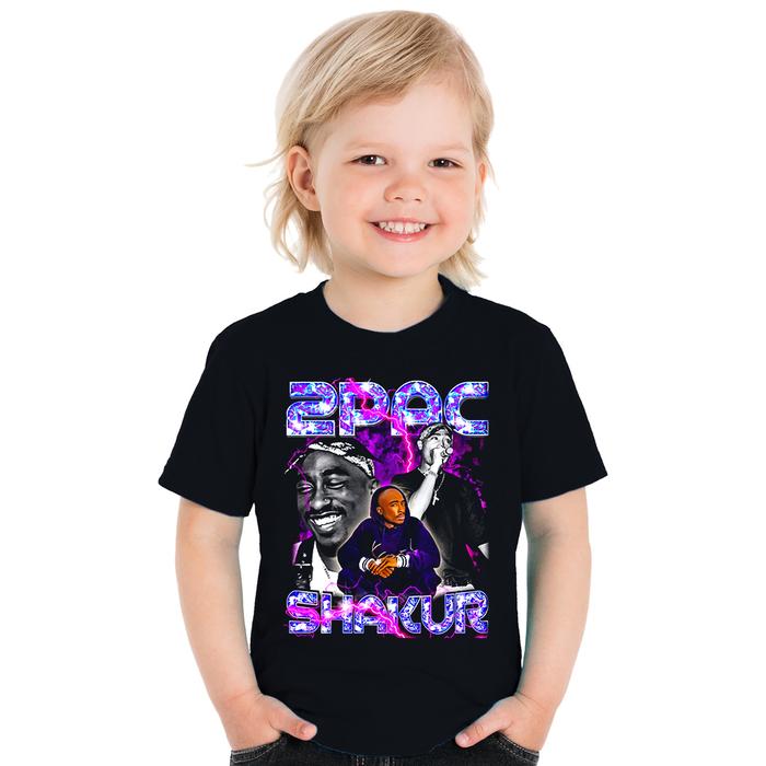 Kaos musik Hip hop anak tupac 2pac shakur kaos  anak