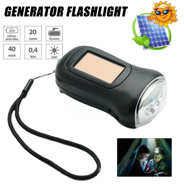 Terlaris, Senter LED Senter Mini Tenaga Surya Dapat Diisi Ulang untuk