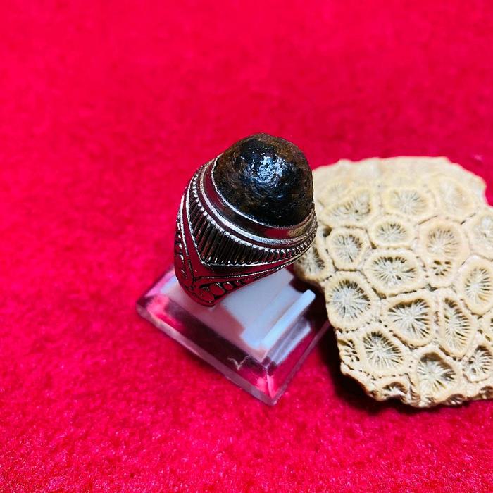 (C7) Cincin Monta Bassi HQ Size 7 Bahan Ring Alpaka Super Aktif Permanen Tuah Alami