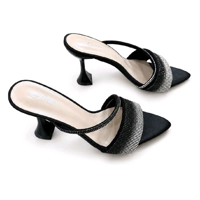 SABLE HEELS BLACK