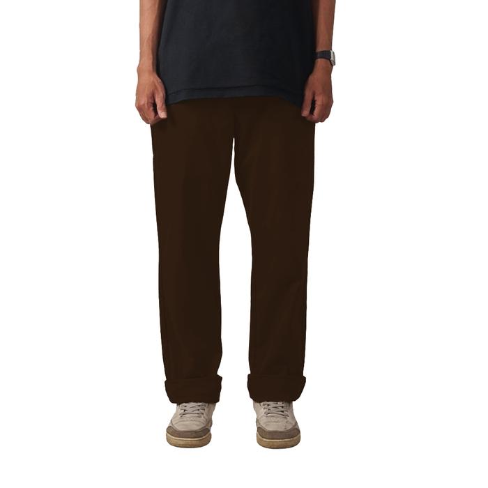 Doschas-Iverson-Wood Brown-Chinos Pants