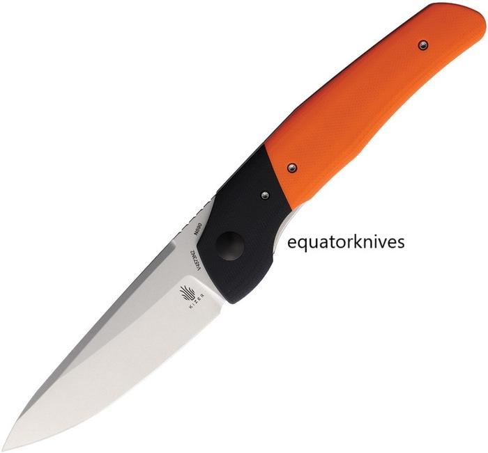 PREMIUM KIV4573N2 Kizer Cutlery In Yan Black And Orange