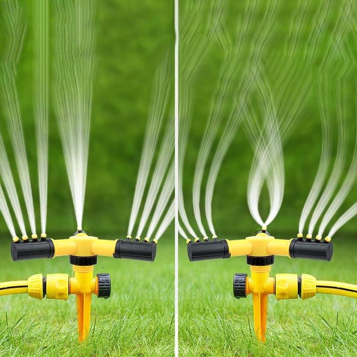 Penyiram Tanaman Otomatis 360 Derajat Alat Penyiram Tanaman Sprinkler Taman Semprotan Air Tanaman