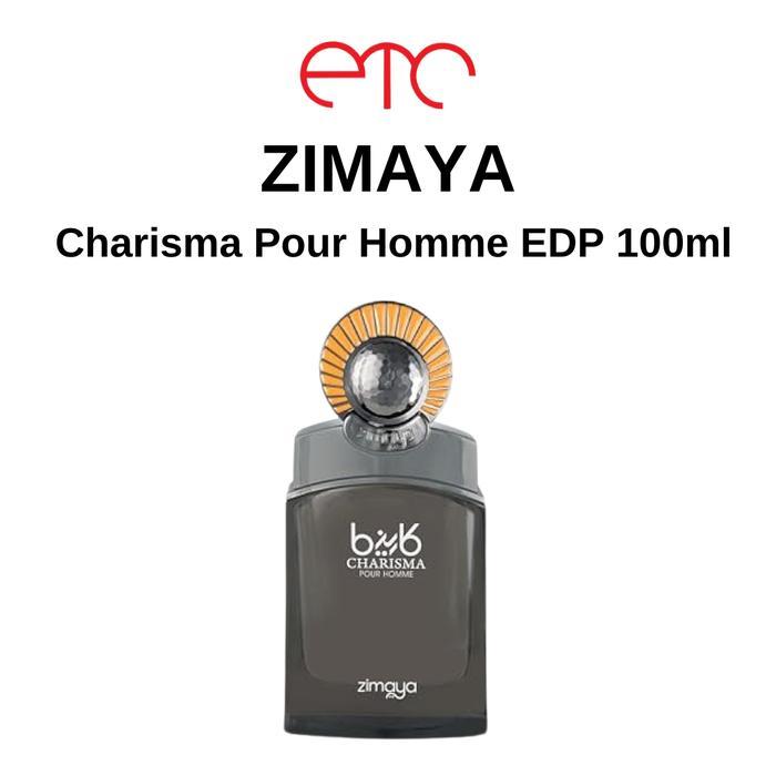 (PROMO) PARFUM ZIMAYA CHARISMA POUR HOMME EDP 100ML FOR MEN
