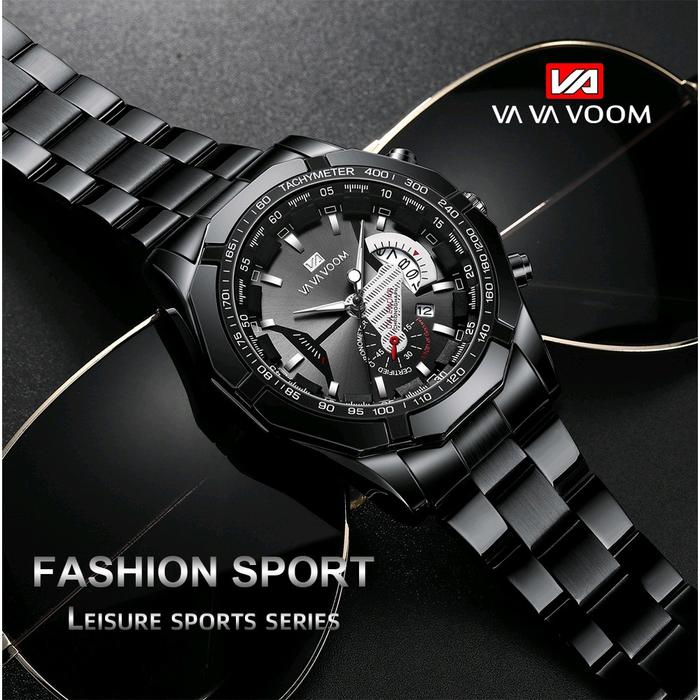 Jam Tangan Pria Dewasa Stainless Fngen Tahan Air dan Gores - Watches E3