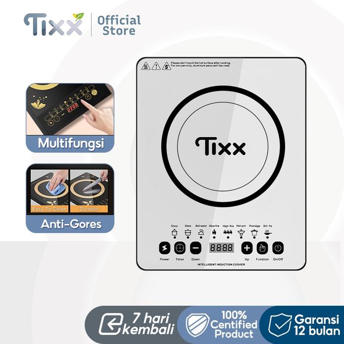 TIXX Induction Stove 400W-1500W Kompor Listrik Induction cooker Low Watt