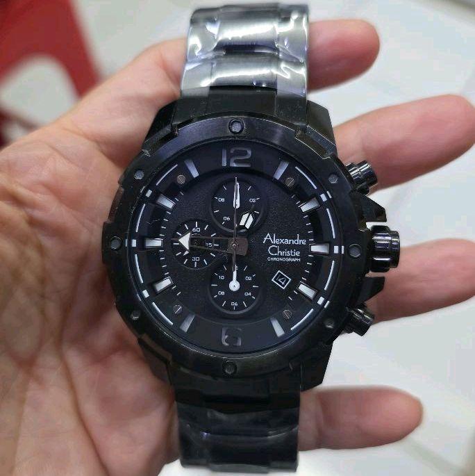ALEXANDRE CHRISTIE AC6410 MC / AC 6410 MC MAN SILVER BLACK