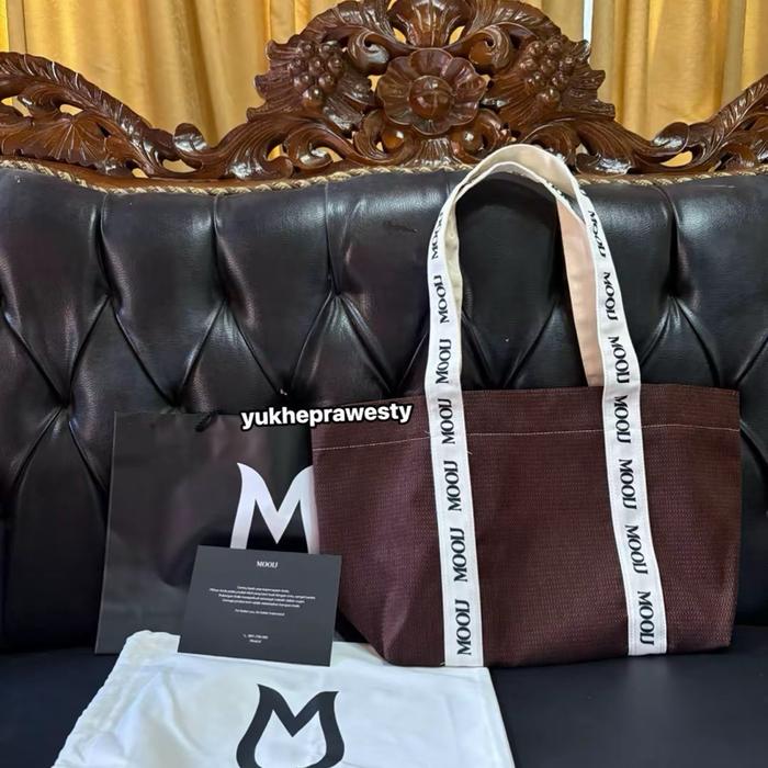 Ariel Canvas Totebag Mooij Espresso