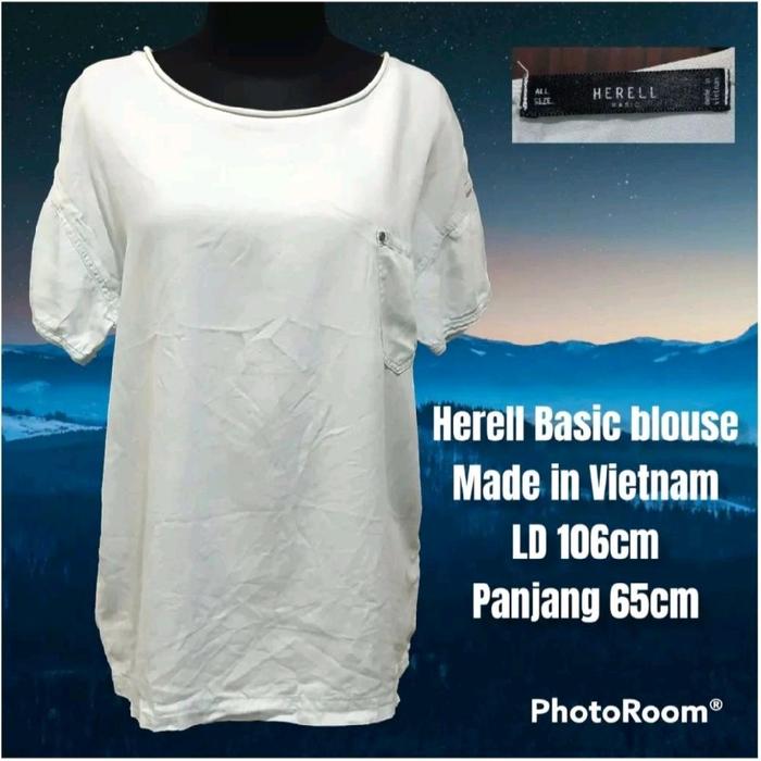 Herell Basic blouse wanita