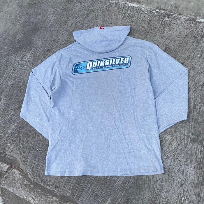 Hoodie vintage Qu!ksilv3r hoodie vintage kaos vintage jersey bekas jersey vintage vintage jersey Kao