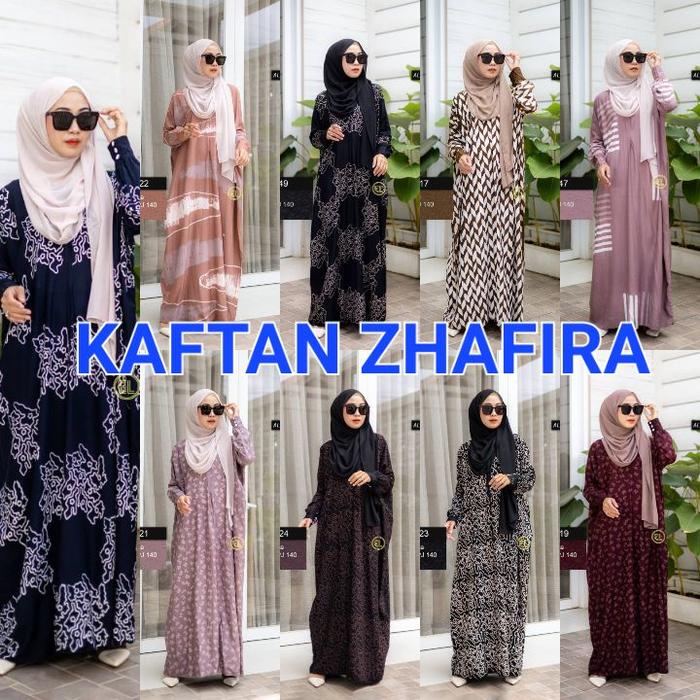 KAFTAN ELZHAF, KAFTAN ZHAFIRA, KAFRAN TWILL ELZHAF, ZHAFIRA KAFTAN, GAMIS KAFTAN