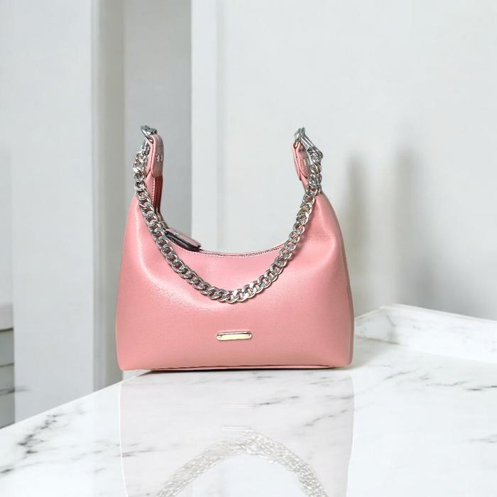 Tas slempang Wanita rantai silver Tas Hobo Tas fashion Wanita Tebal stylish Elegant,santai dan Kekin