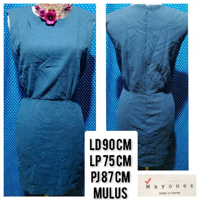 MINI DRESS KUTUNG BIRU (MAYONEZ) 96
