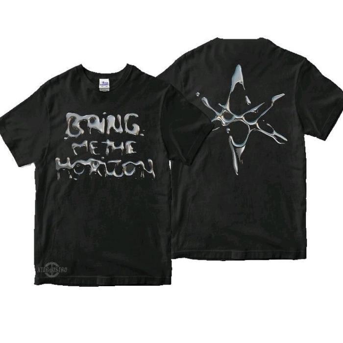 kaos BRING ME THE HORIZON LOGO T1000 Premium tshirt bmth sempiternal kaos band bmth deathcore sempit