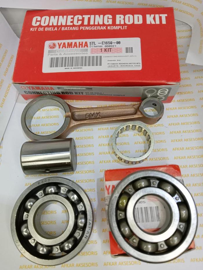Paket set stang seher+bearing kruk as mio sporty