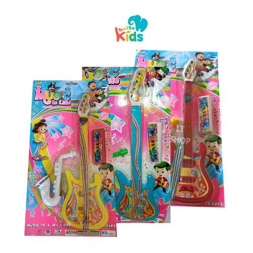 Mainan Gitar / Harmonika / Terompet / Mainan Edukatif Musik Anak