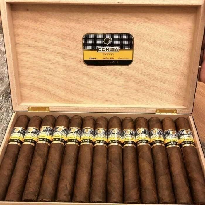 COHIBA MADURO 5 GENIOS (BOX 25