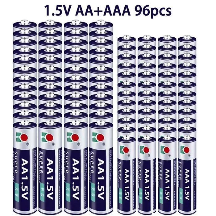 AA + AAA -AA 1.5V 9800mAh/1.5V AAA 8800mah Alkaline battery