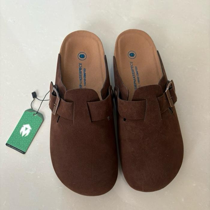 Slip on vinedrip masterpiece model birken boston new original coffee brown - 41
