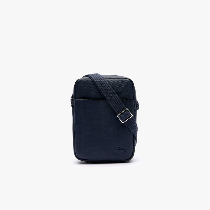 Lacoste Men’s Classic Satchel Tas Selempang Pria - Blue