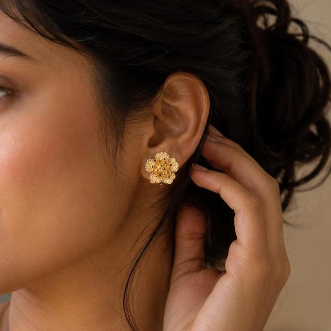 DIYA earrings / anting jepit subeng bali / giwang bali klip / anting tanpa tindik
