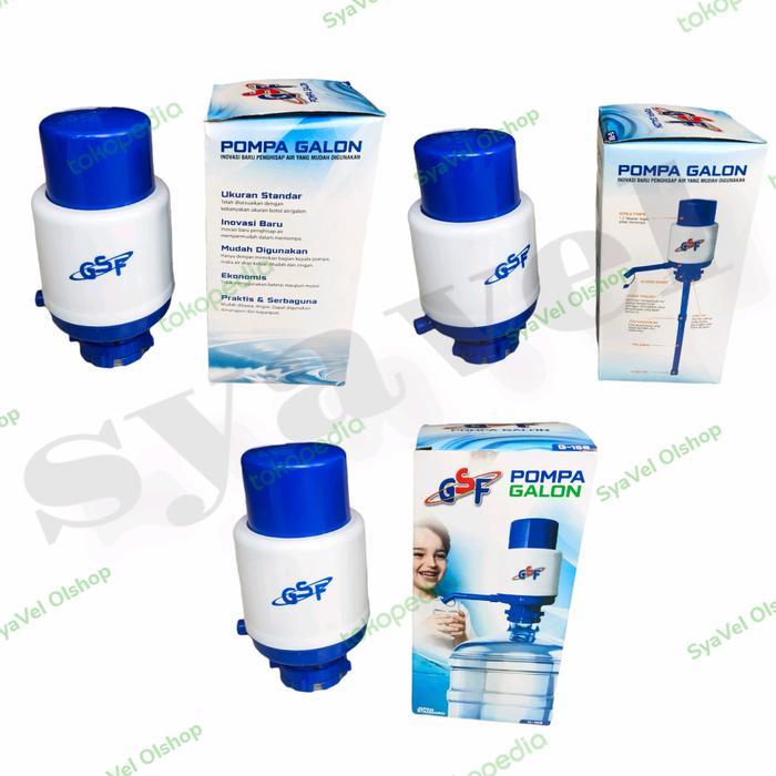 pompa air galon water pump manual