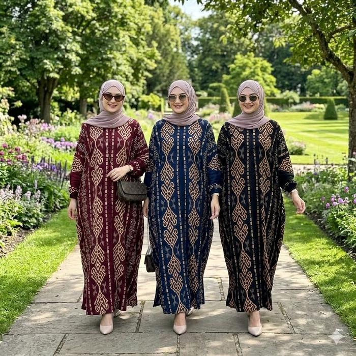 Gamis Jumbo Model Kaftan Muslim