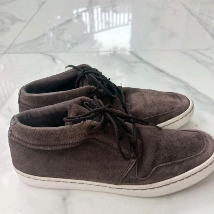 Sepatu Branded Nike Suede Coklat Size 42 (Second)