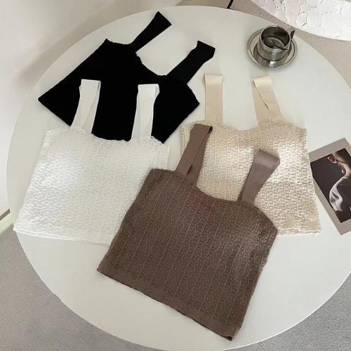 Promo 【khaefashion】BR254 Tanktop Bra Korea Tali Lebar Wanita Crop Top Bra Motif Transparan Adem Push
