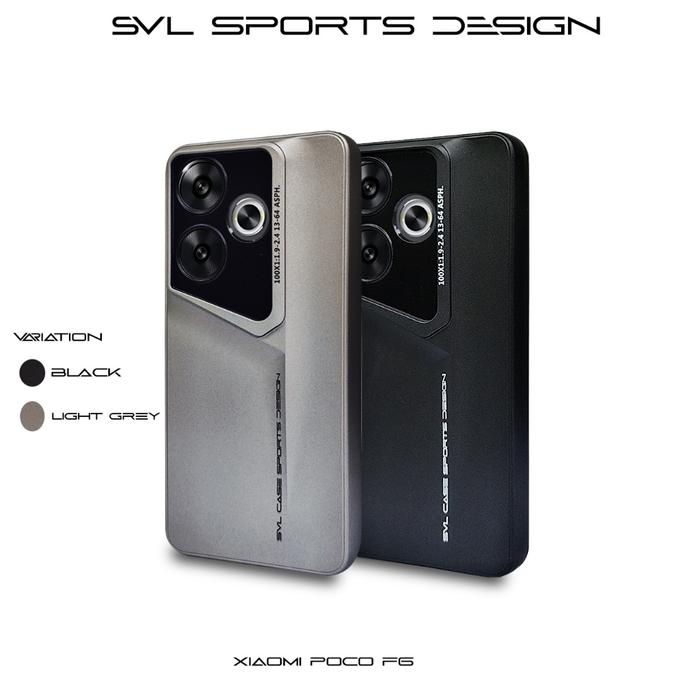 TT27 - Case SVL Sports Design For Xiaomi Poco F6  Luxury Blade Full Cover Elegant kesing ultra thin 