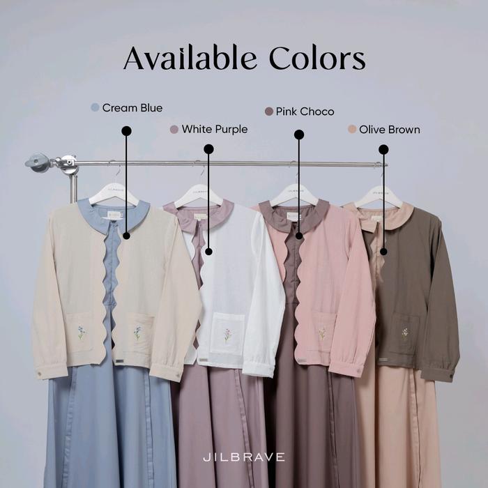 jilbrave shima dress Gamis Muslim Remaja