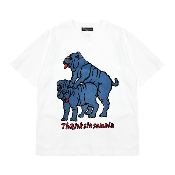 [HOT] Tshirt Hylara White - T-shirt Heavy Cotton 16s Thanksinsomnia