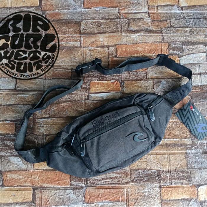 tas pinggang selempang waist bag kompek pria rip curl original Waistbag