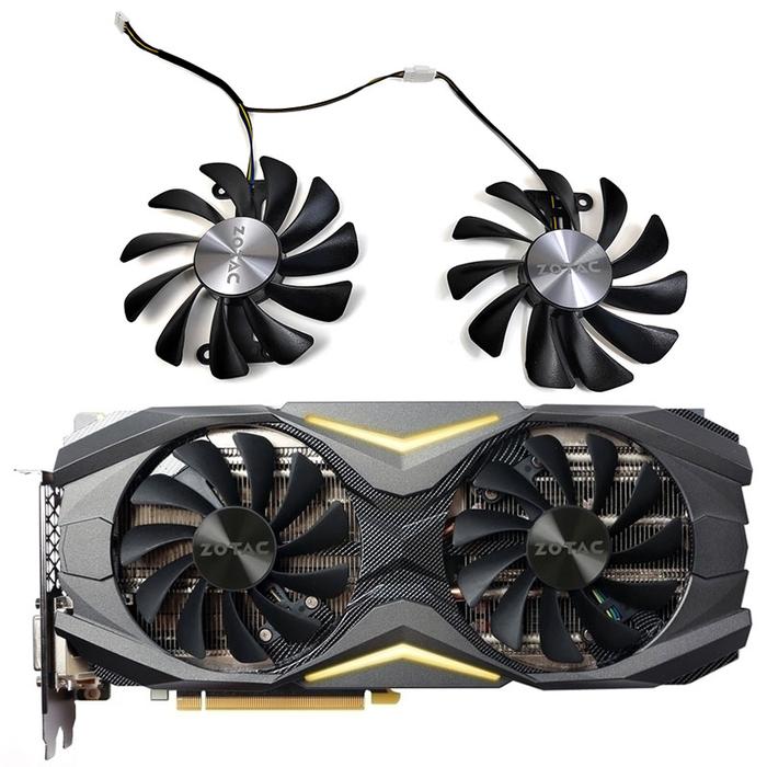 ZOTAC 95mm 4PIN GAA8S2U GTX1080 1070 1060 GPU Cooling Fan Fan for ZOTAC GTX 1070 1080 Ti GTX 1070Ti 