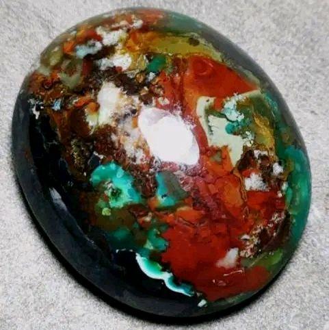Batu cincin pancawarna Garut super