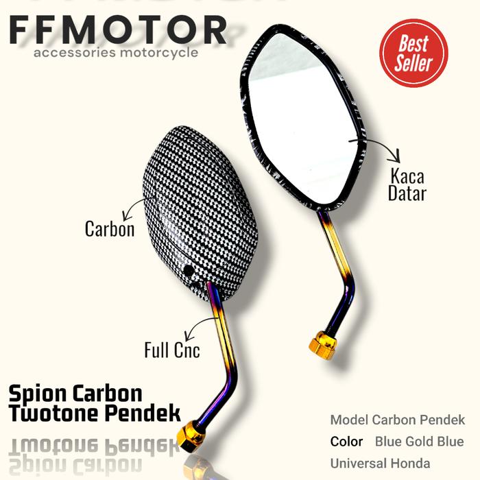 spion karbon twotone honda beat universal honda yamaha